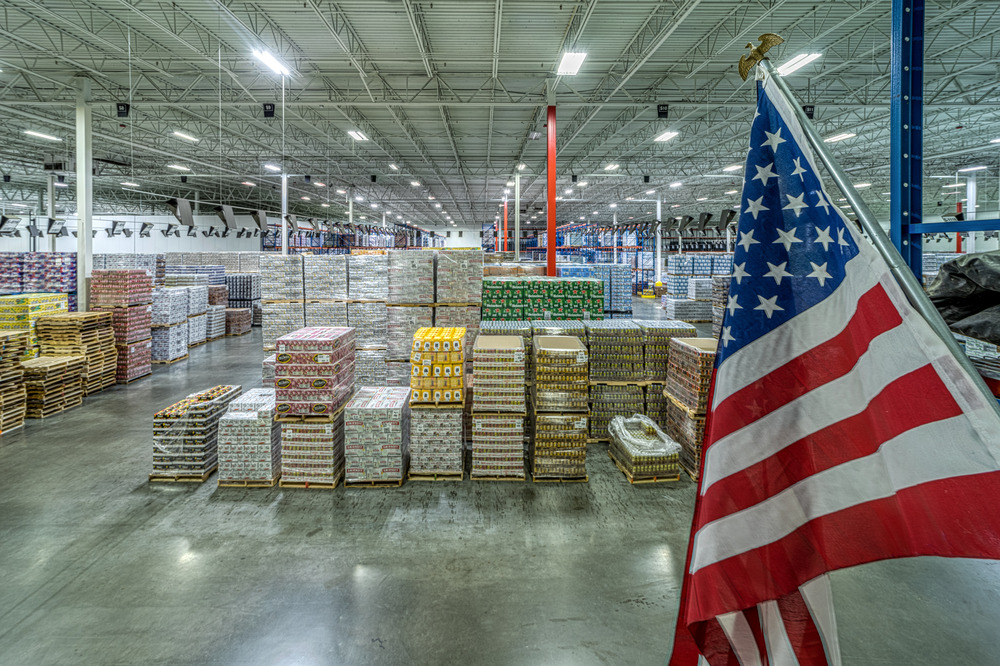 Inside of Team Cone's Central Florida Distribution Center in Ocala