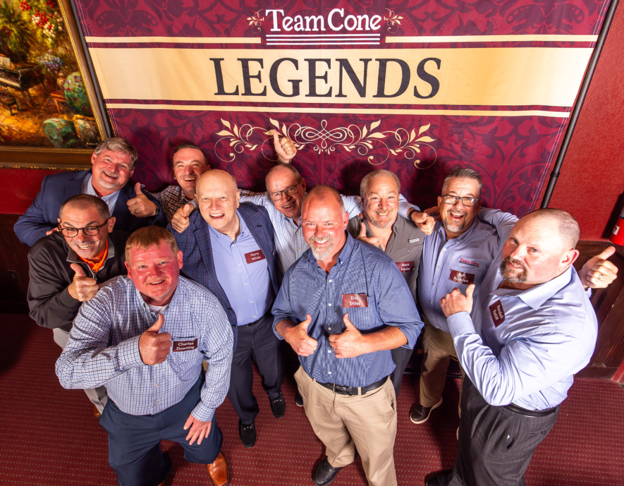 Team Cone Legends Dinner